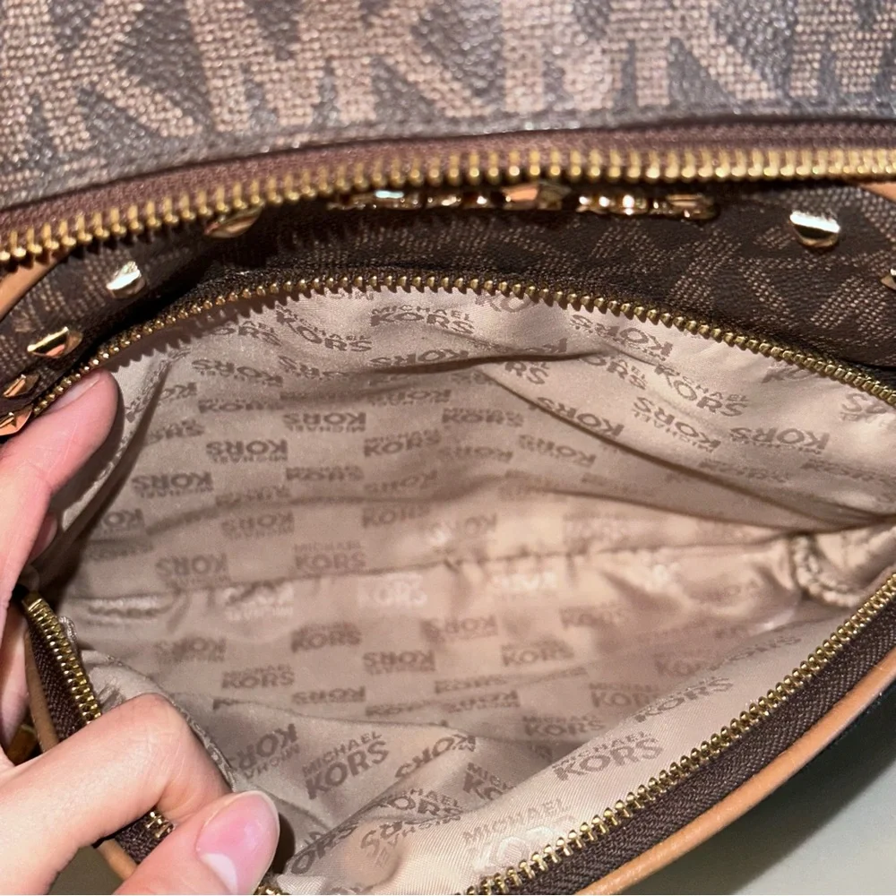 Michael Kors Medium Abbey Backpack Studded